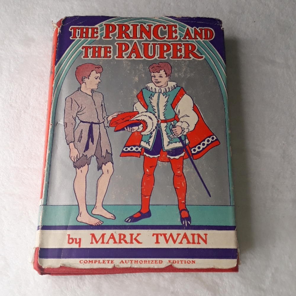 Rare 1909 hardcopy of The Prince And The Pauper Written By Mark Twain in 1909 - Picture 2 of 16